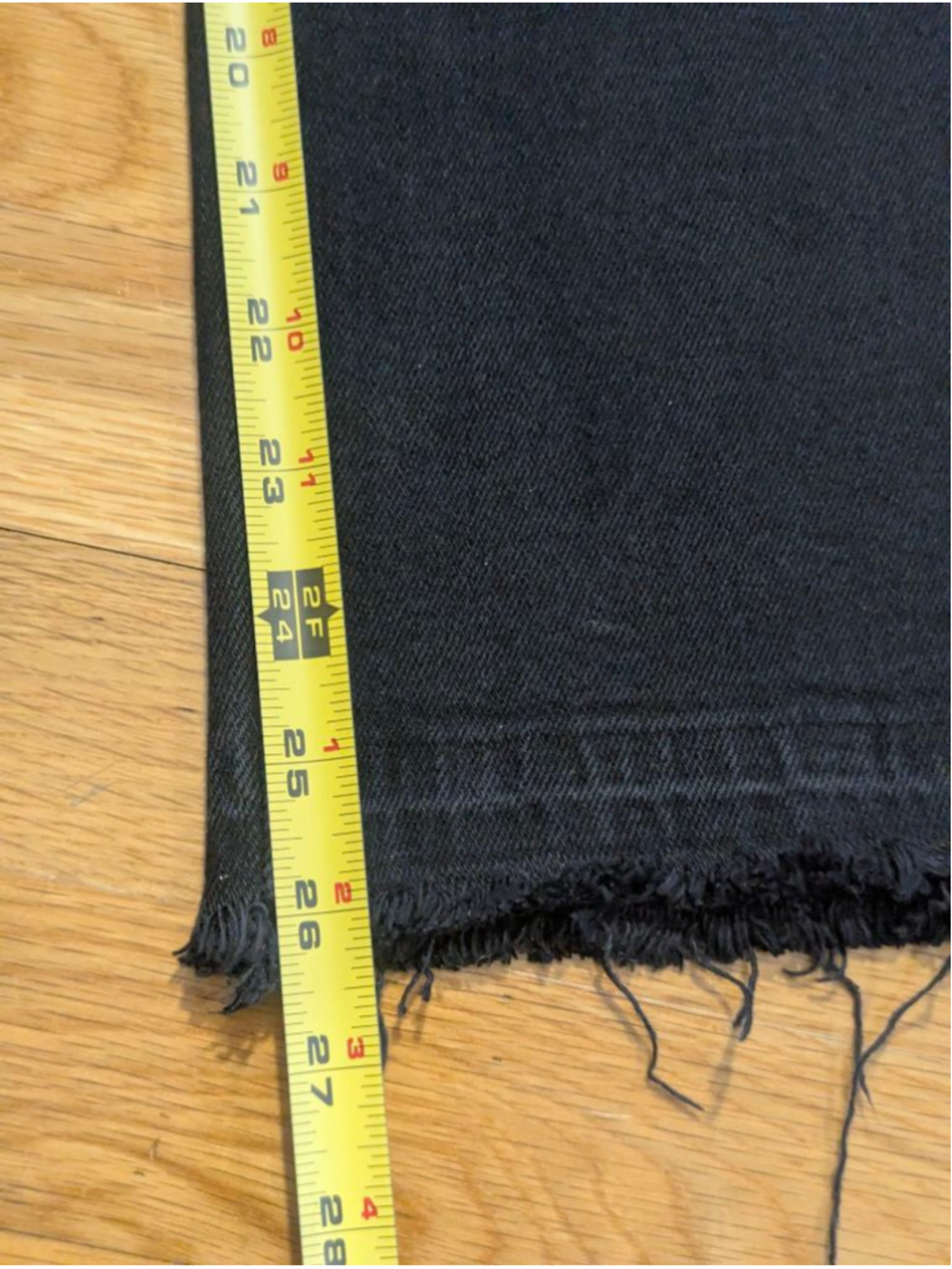 AYR The Rocker Black Ankle Cropped Jeans Size 28 - Picture 13 of 14